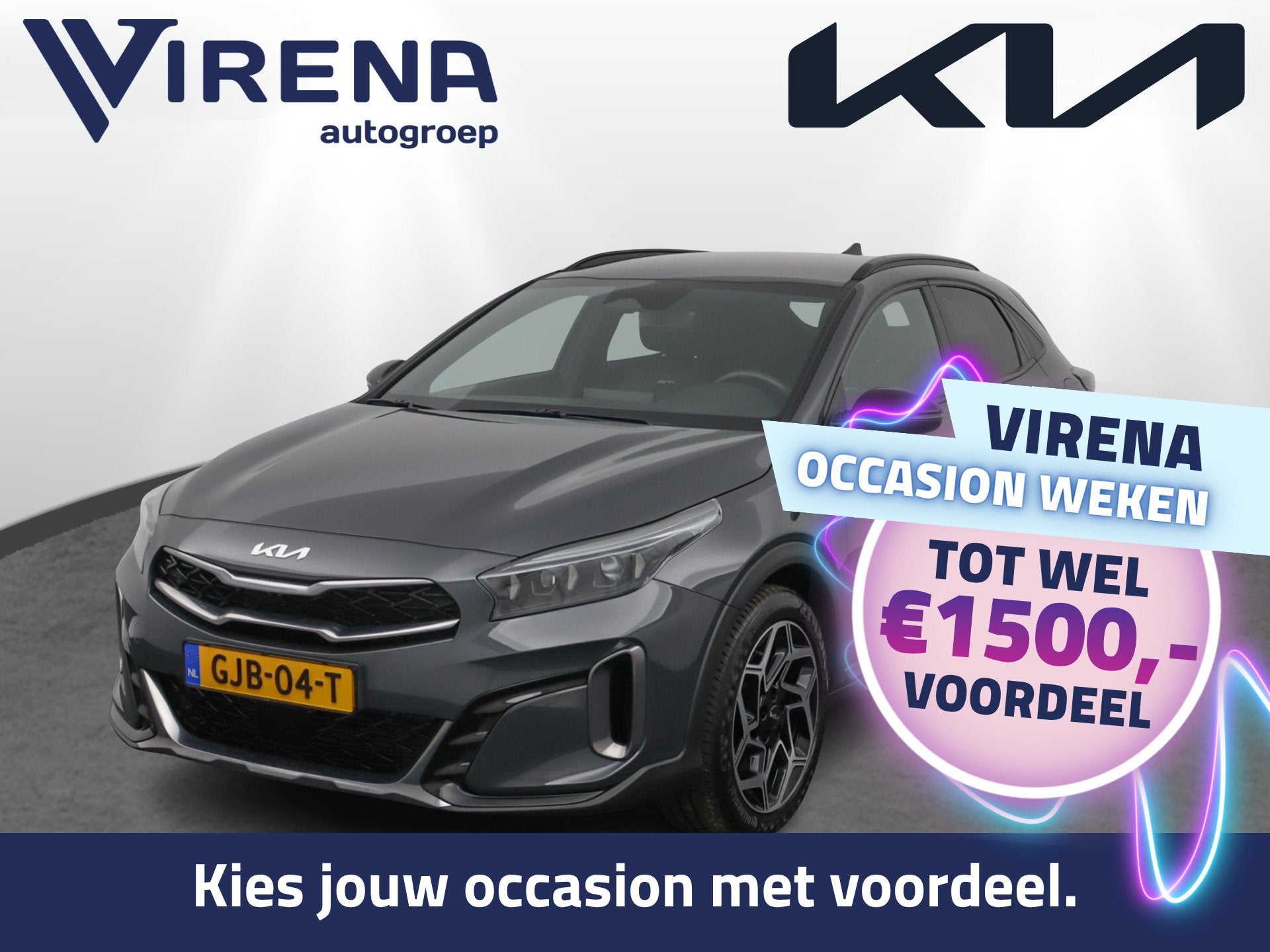 Kia Xceed 1.5 T-GDi GT-Line - Navigatie- Stoel/Stuurverwarmi, Auto's, Voorwielaandrijving, Gebruikt, Euro 6, 4 cilinders