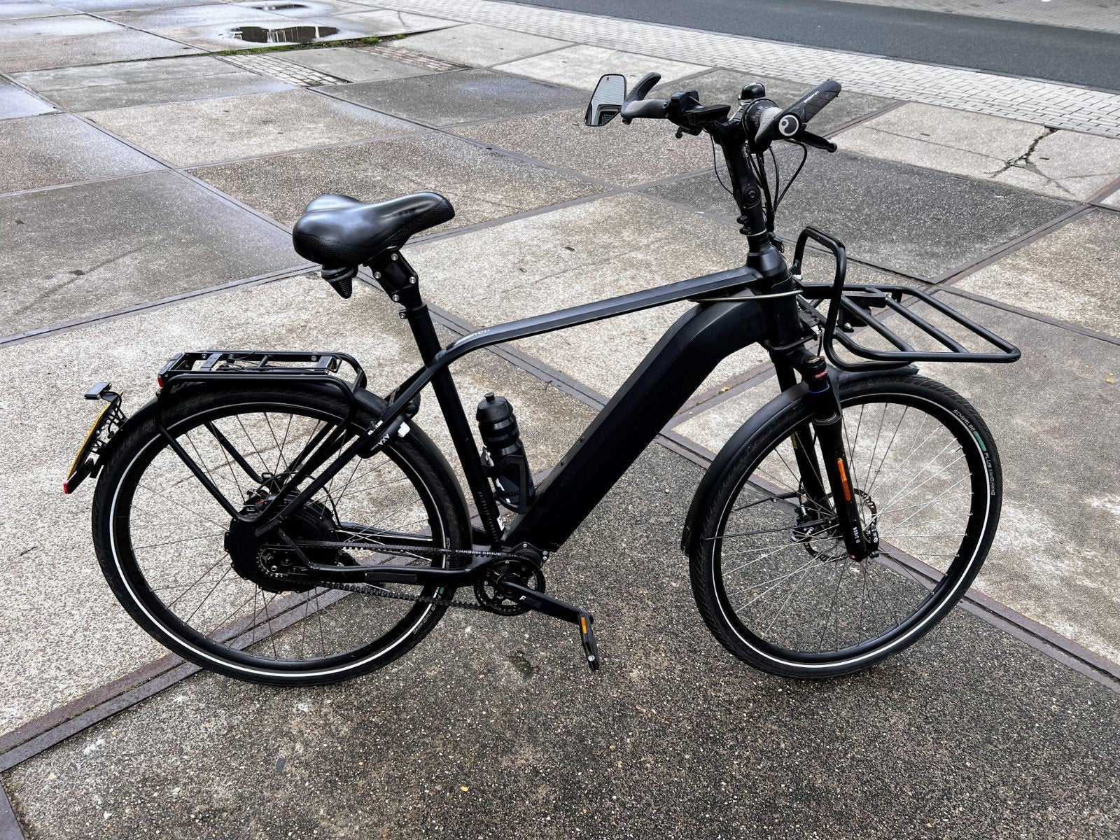 Velossi 2.0 E-bike met Pinion C1.9XR en riemaandrijving, Gebruikt, 51 tot 55 cm, 50 km per accu of meer, Ophalen