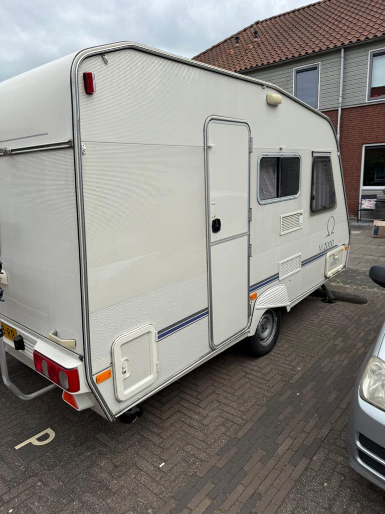 Abi Caravan M2000 400 DV inclusief voortent en Luifel!, Overige merken, Standaardzit, Luifel, Particulier