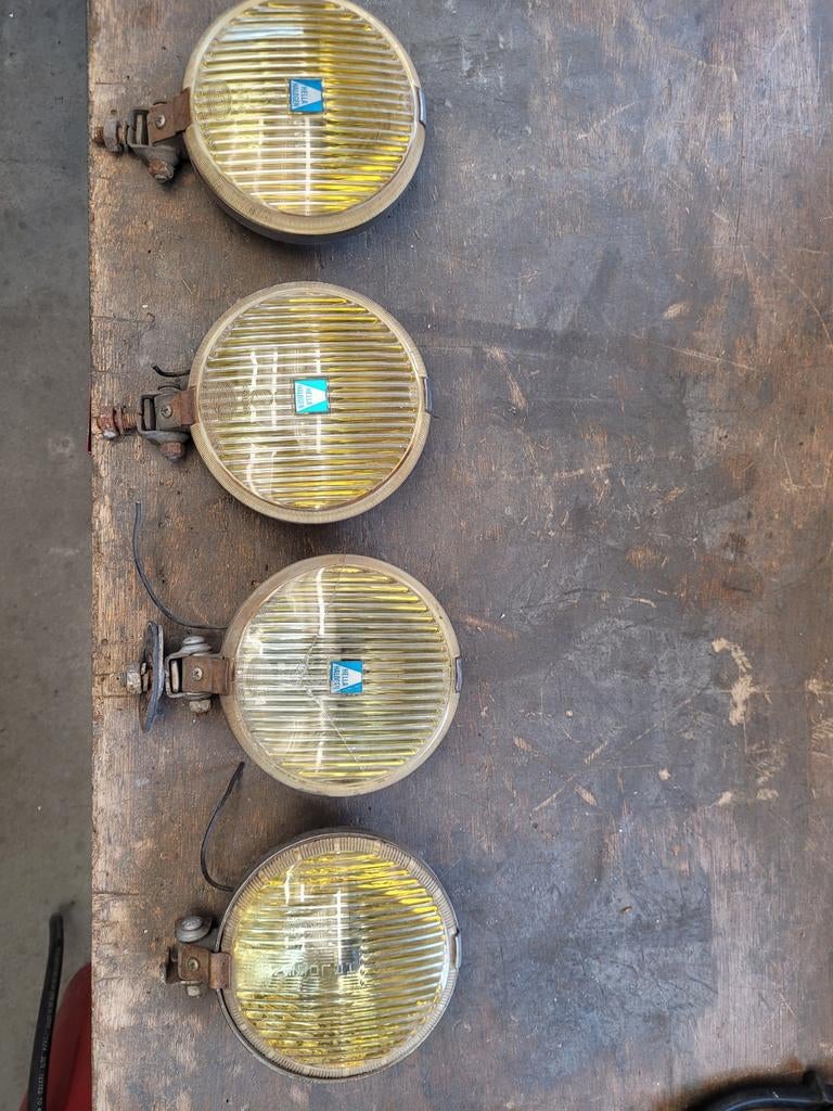 4 hella mistlampen, Auto-onderdelen, Verlichting, Ophalen of Verzenden