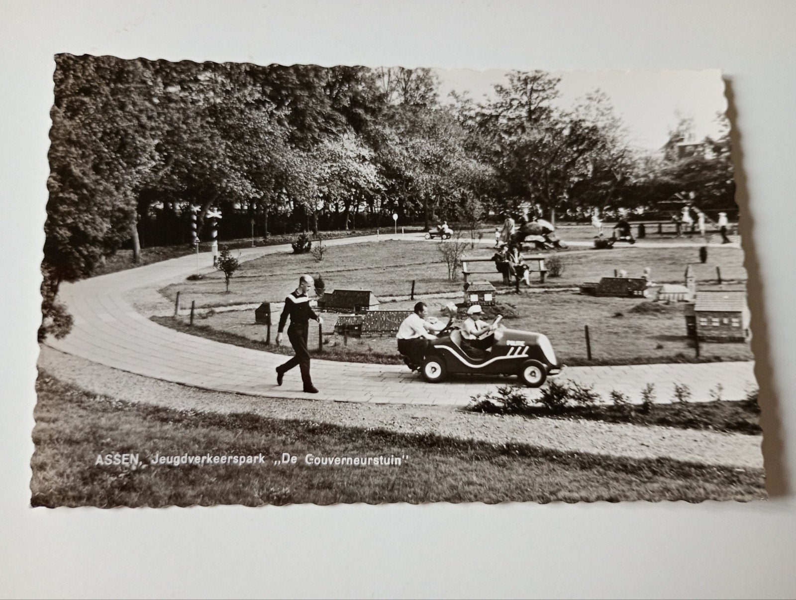 Assen Verkeerspark, Ophalen of Verzenden, 1940 tot 1960, Ongelopen, Drenthe