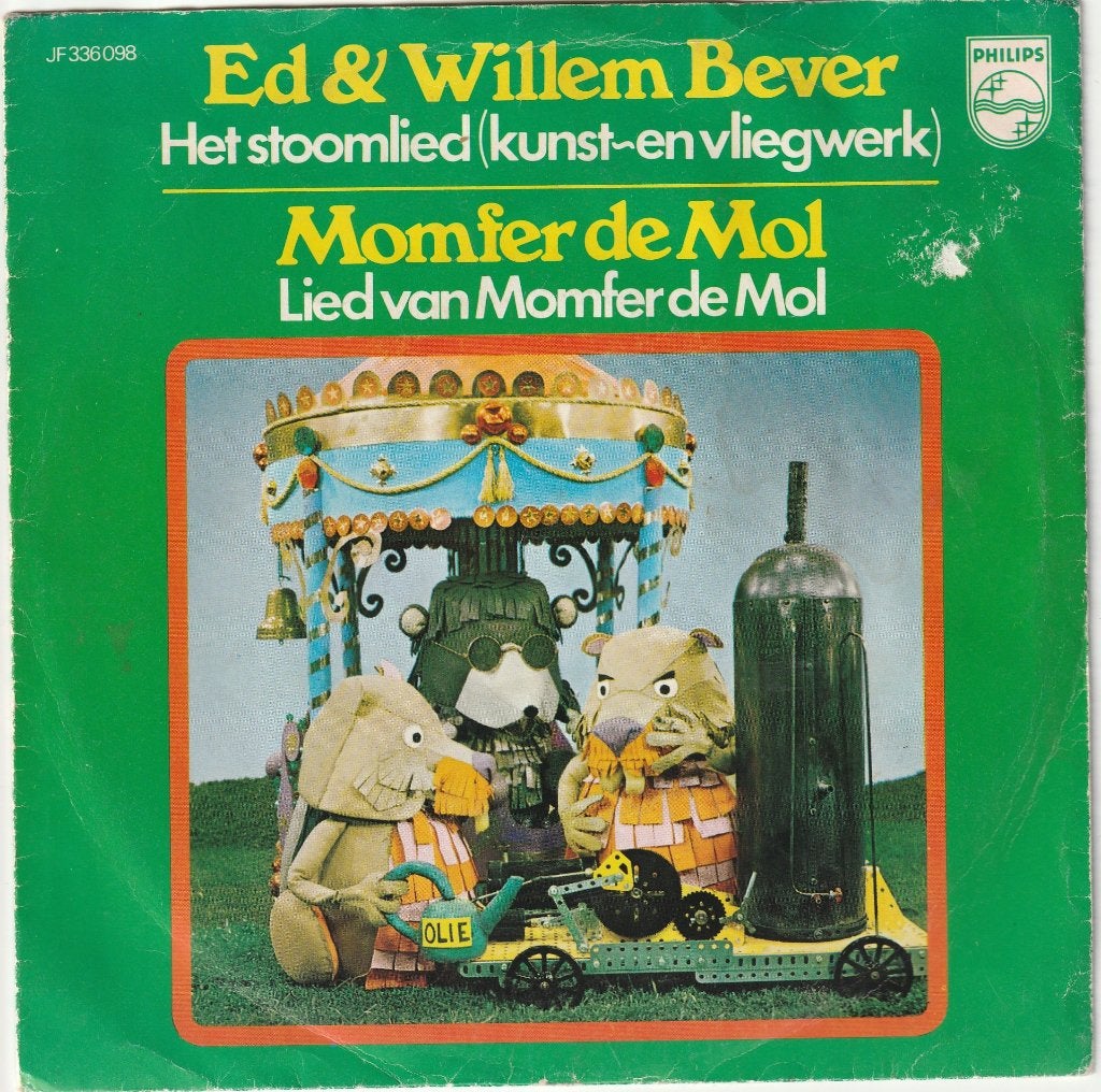 Ed En Willem Bever- Stoomlied & Momfer De Mol/Fabeltjeskrant, Cd's en Dvd's, Ophalen, Gebruikt, Nederlandstalig
