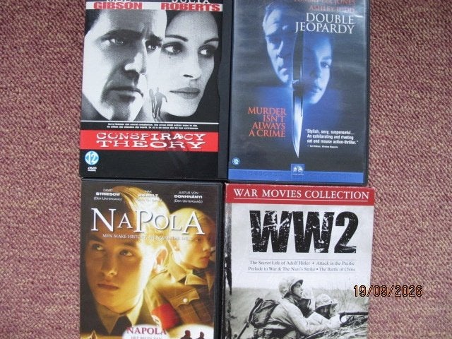 15D2: conspiracyTheory -doubleJeopardy -napola -ww2collectie, Engels, Nederlands, Actiethriller, Ophalen of Verzenden