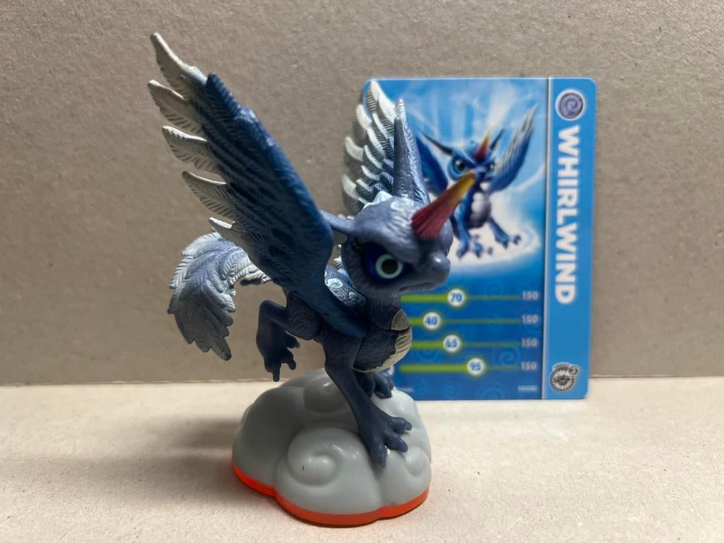 Skylanders Giants Whirlwind mét kaart, 1 speler, Ophalen of Verzenden, Zo goed als nieuw, Role Playing Game (Rpg)