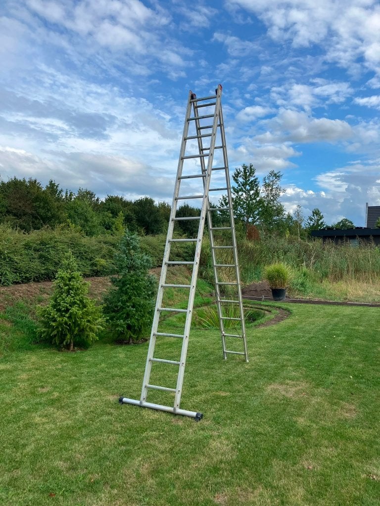 Altrex reformladder 14 treden, Ophalen, Gebruikt, Ladder, 4 meter of meer