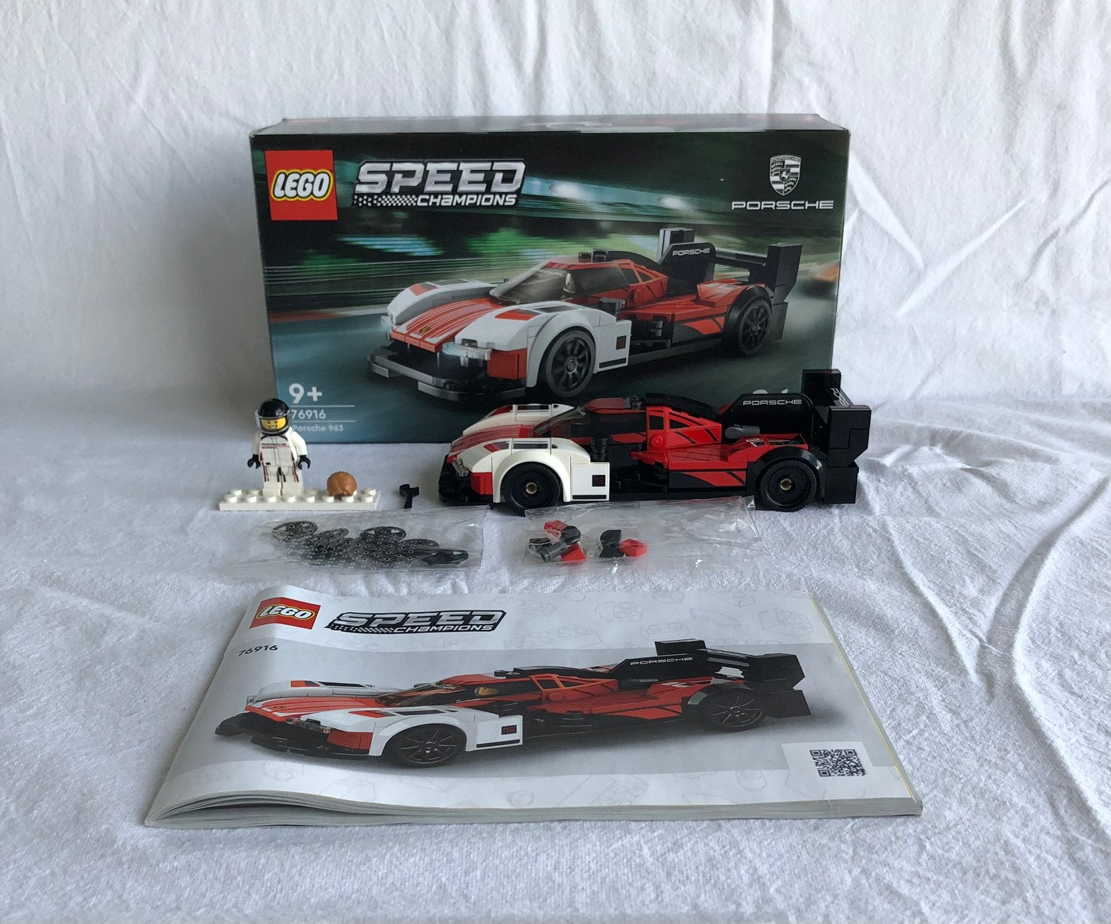 Lego SC 76916 - Porsche 963 - JB80, Lego, Lego, Lego, Zo goed als nieuw