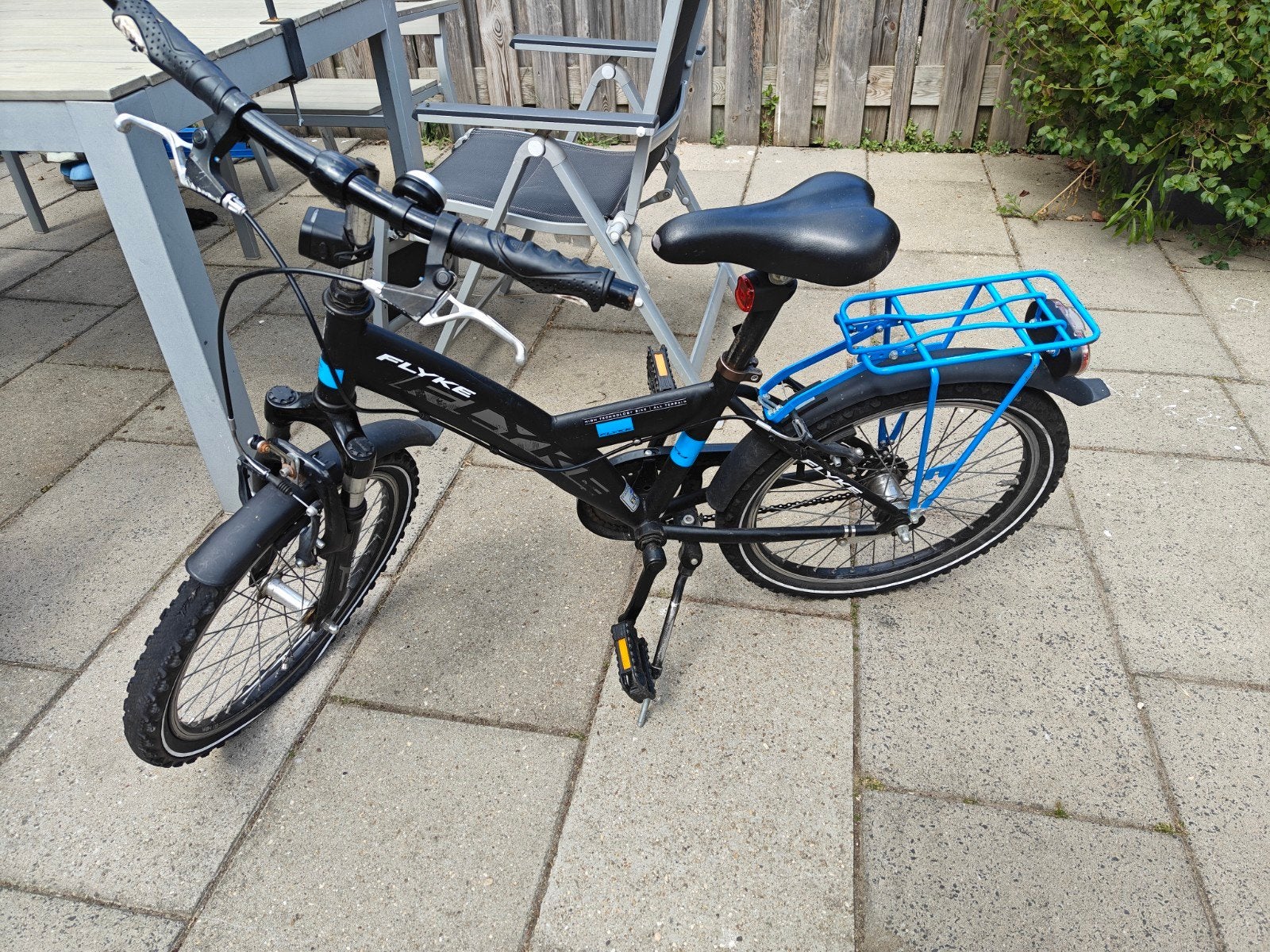 Flyke 19 inch jongensfiets, Fietsen en Brommers, Overige merken, Gebruikt, Velgrem, Versnellingen