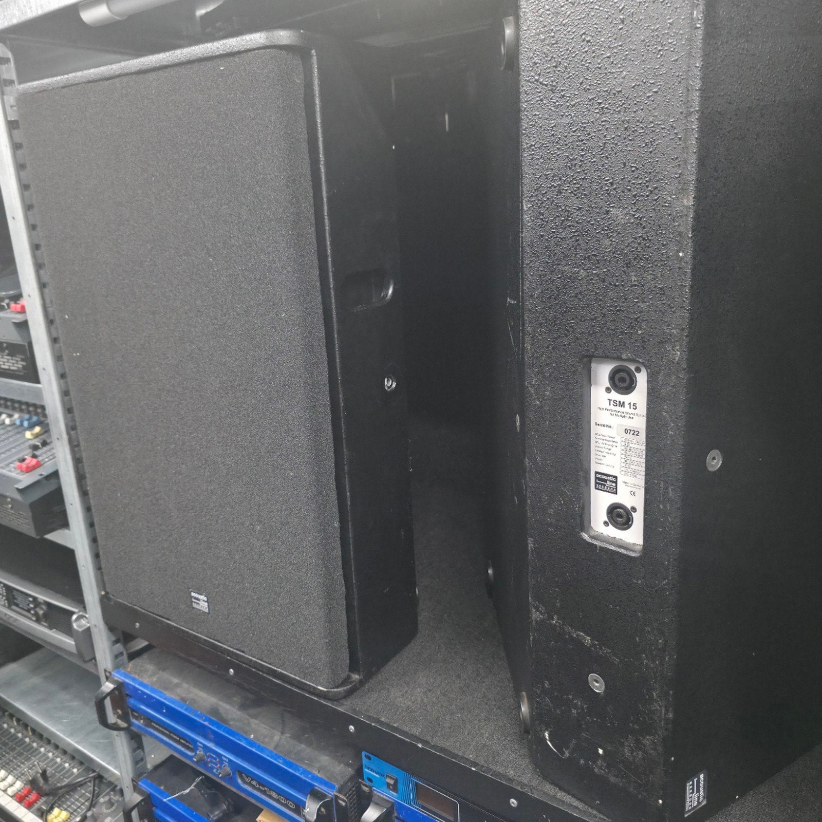 SEEBURG acoustic line TSM 15 speakers 2x, Ophalen of Verzenden, Gebruikt, Overige merken