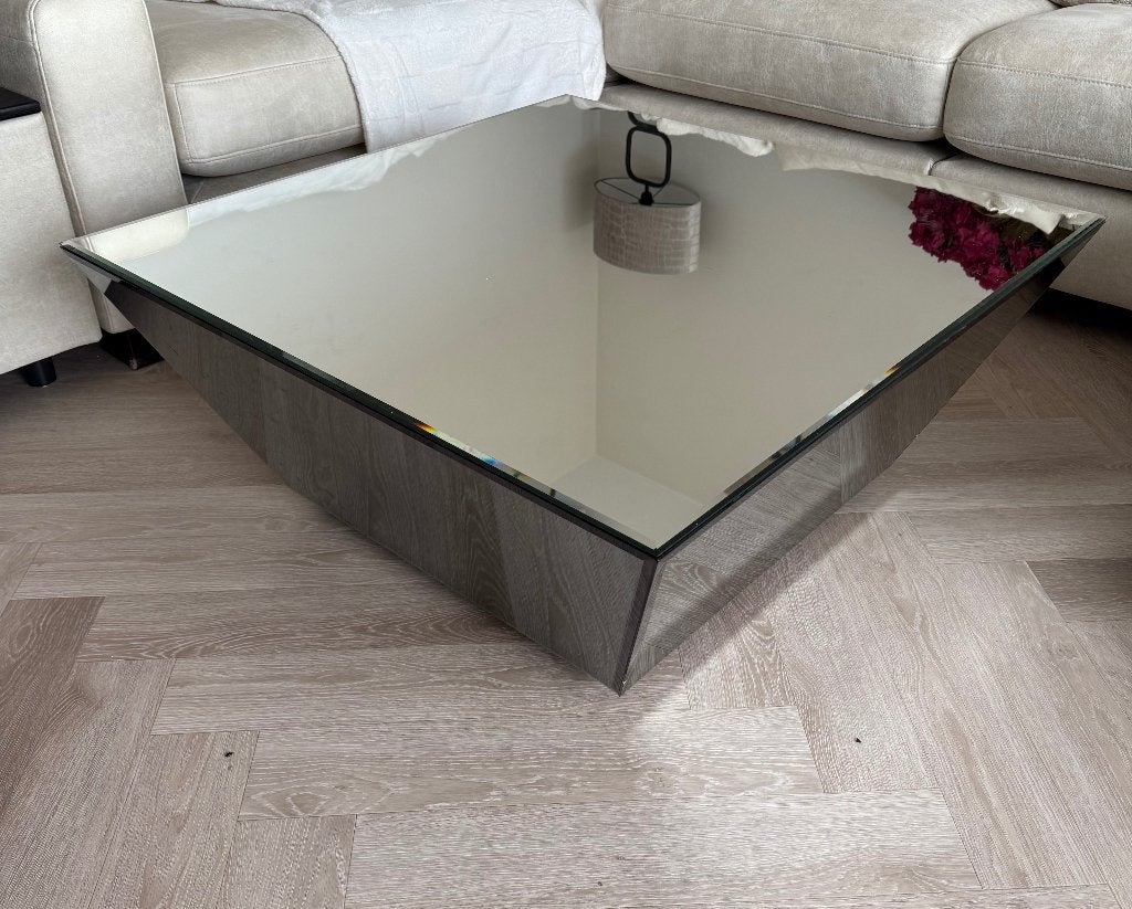 Salontafel spiegel “Dubai”, Gebruikt, 50 tot 100 cm, Vierkant, 50 tot 100 cm