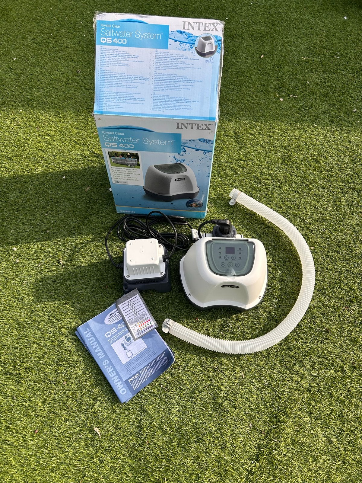 Intex Krystal Clear Saltwater System QS400 Zoutwatersysteem, Ophalen of Verzenden, Zo goed als nieuw, Overige typen