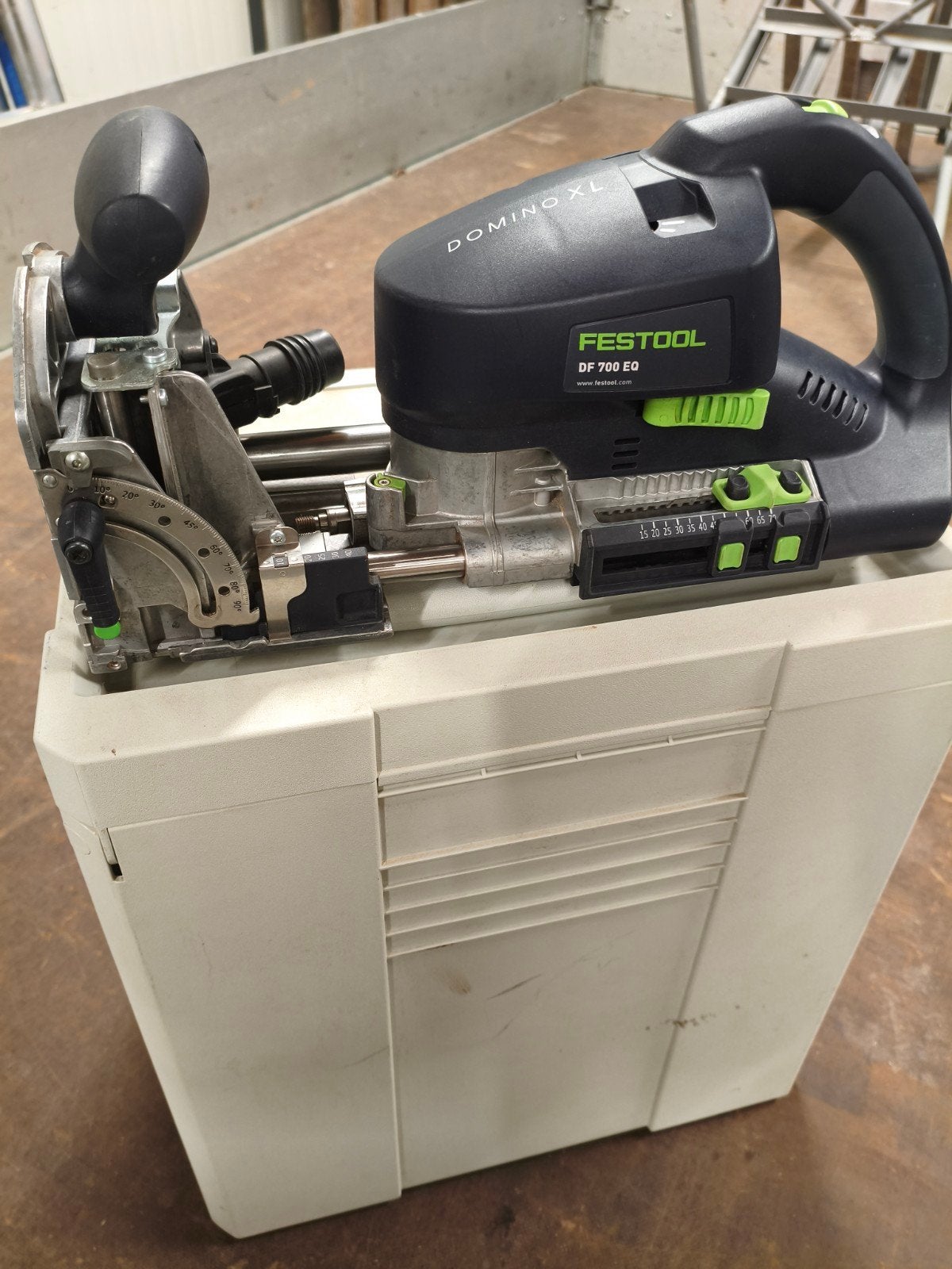 Festool DOMINO XL DF 700 EQ Lamellenfreesmachine, Ophalen, Zo goed als nieuw