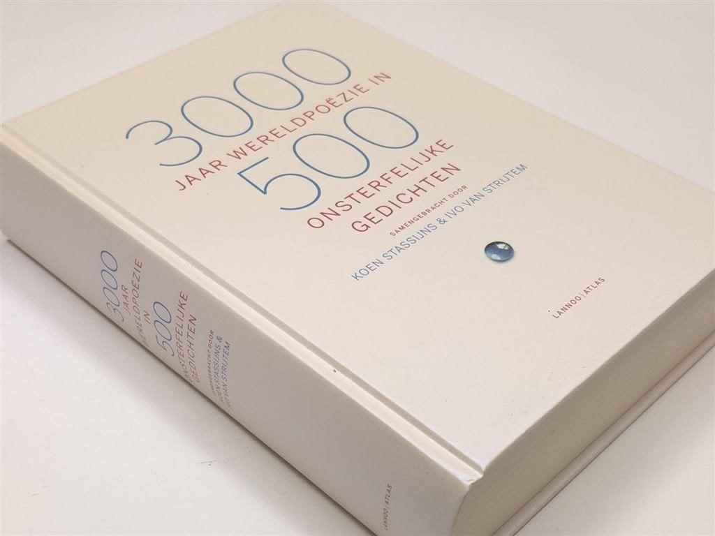 3000 Jaar Wereldpoëzie in 500 Onsterfelijke Gedichten, Verzenden, Zo goed als nieuw