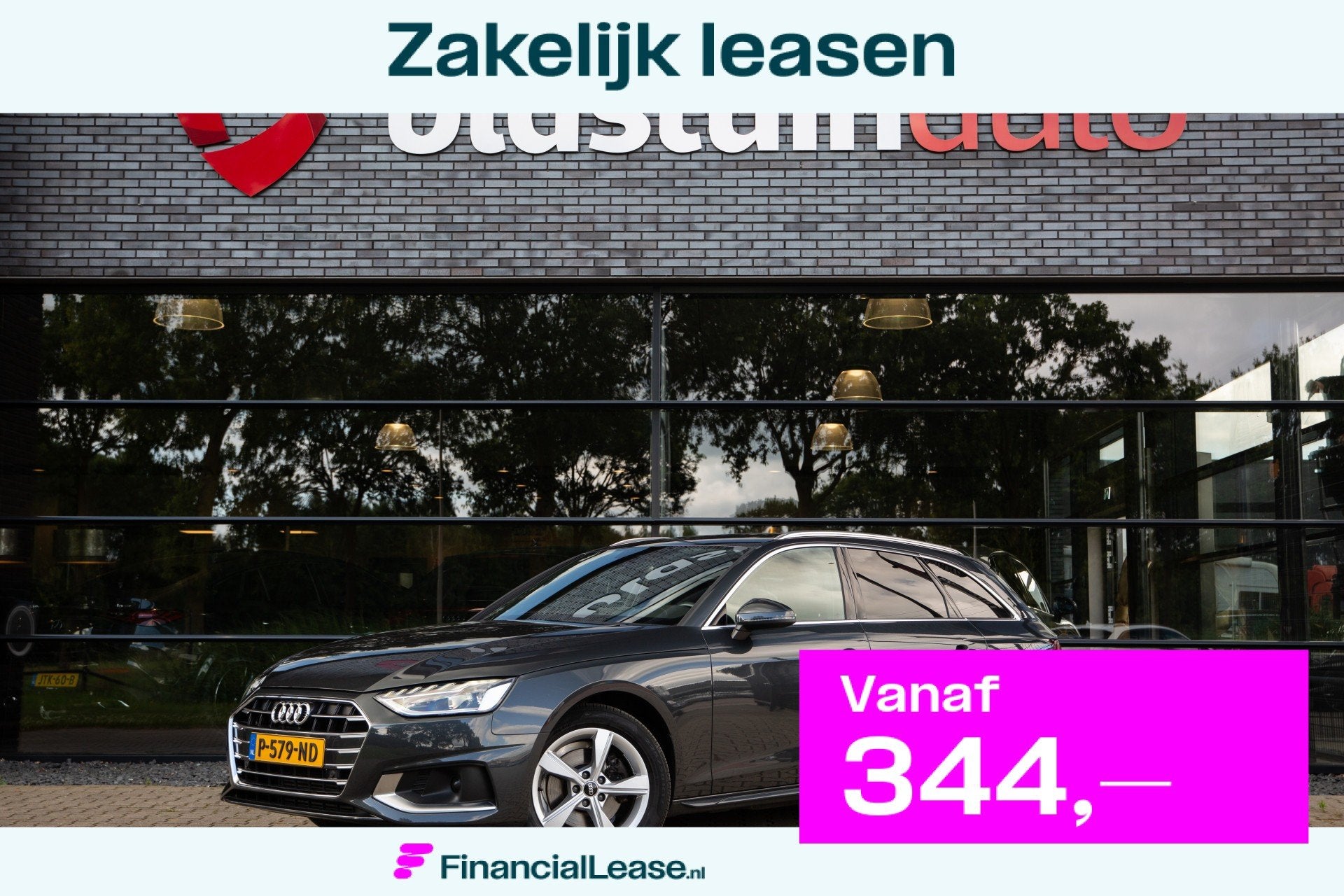 Audi A4 Avant 35 TFSI Advanced Edition , Virtual cockpit, Ac, Gebruikt, 4 cilinders, A4, Zilver of Grijs