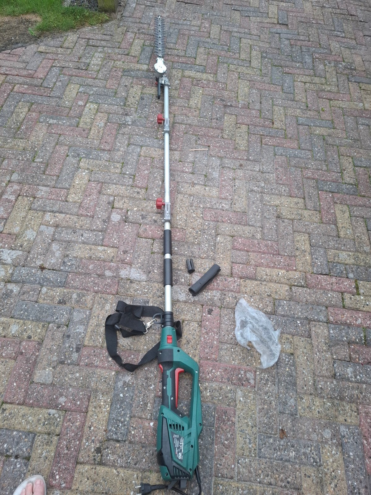 Parkside Elektrische Heggenschaar op steel PHSL 900 A3, Ophalen, Gebruikt, Elektrisch, Parkside