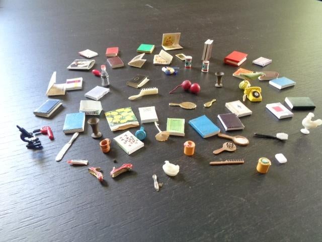 Verzameling decoratie / inboedel / spulletjes / boeken., Ophalen of Verzenden, Zo goed als nieuw, Poppenhuis
