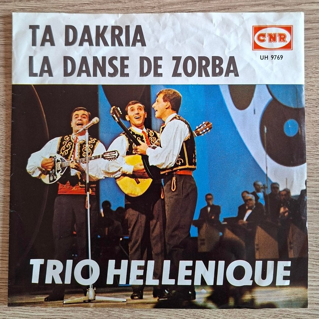 Trio Hellenique single La danse de Zorba, Ophalen of Verzenden, Gebruikt, 7 inch, Pop