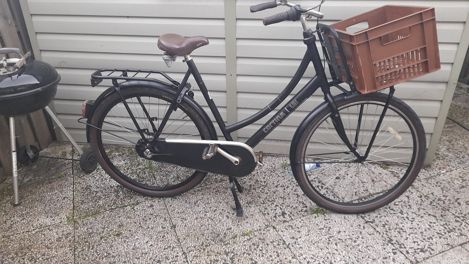 cortina u4 meisjesfiets damesfiets 28 inch, Fietsen en Brommers, 56 cm of meer, Ophalen, Zo goed als nieuw, Versnellingen