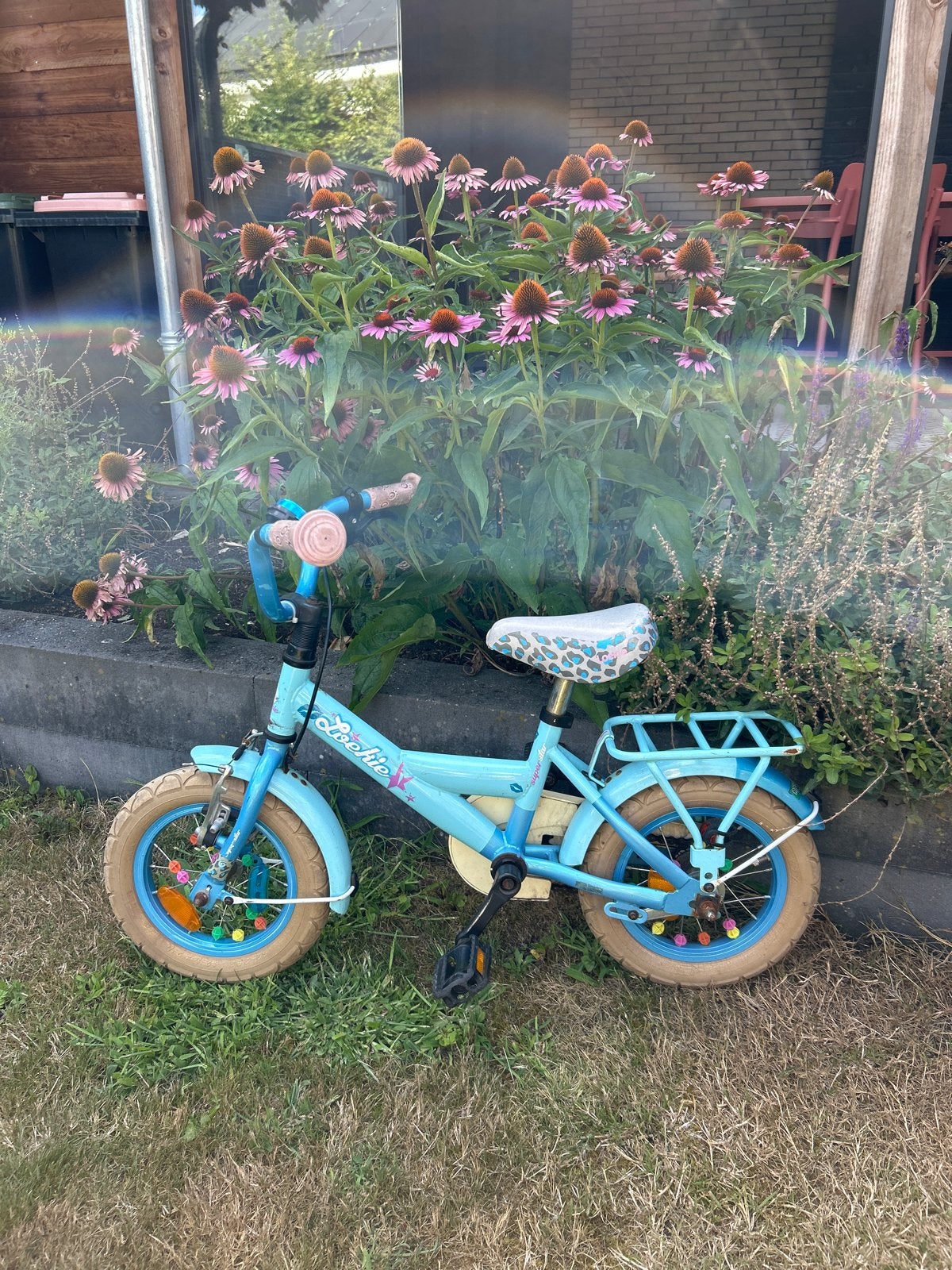 Leuke kinderfiets 12 inch - Zo goed als nieuw, Fietsen en Brommers, Ophalen, Terugtraprem, Zijwieltjes, Minder dan 16 inch