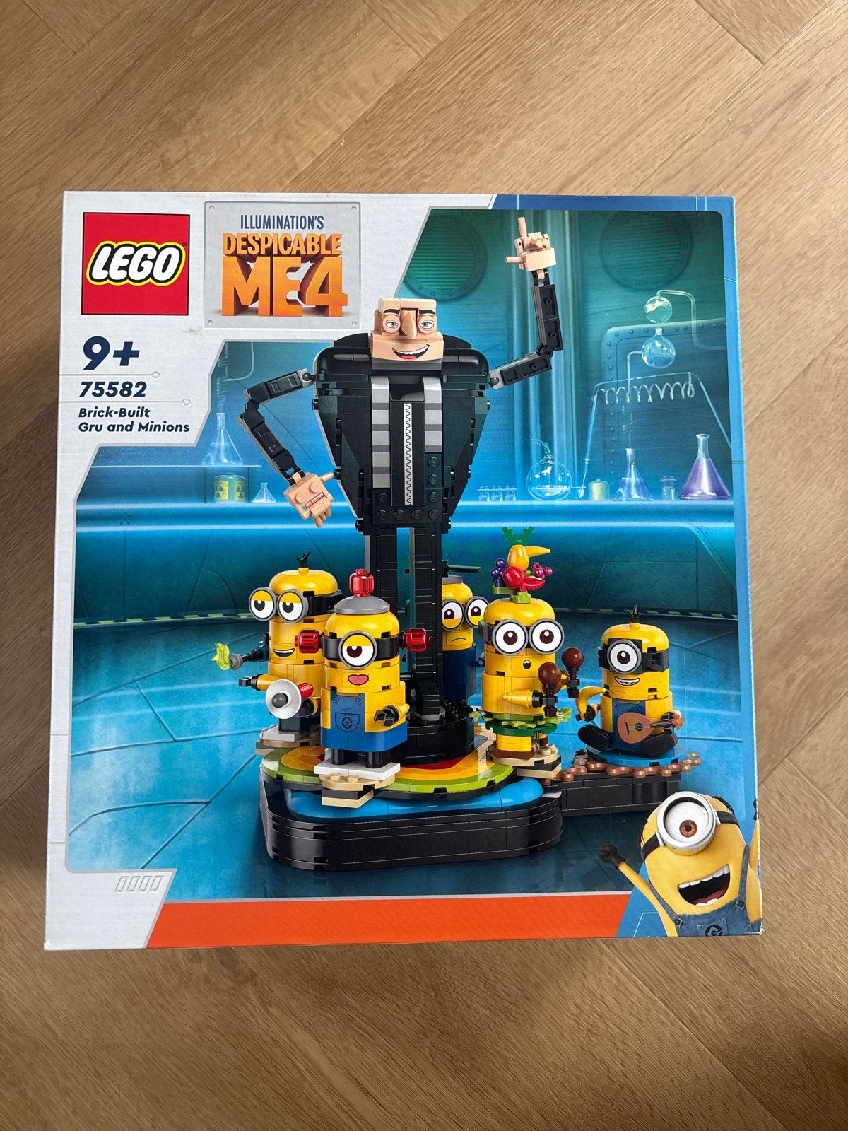 Nieuw LEGO Minions 75582 Brick-Built Gru and Minions, Ophalen of Verzenden, Nieuw