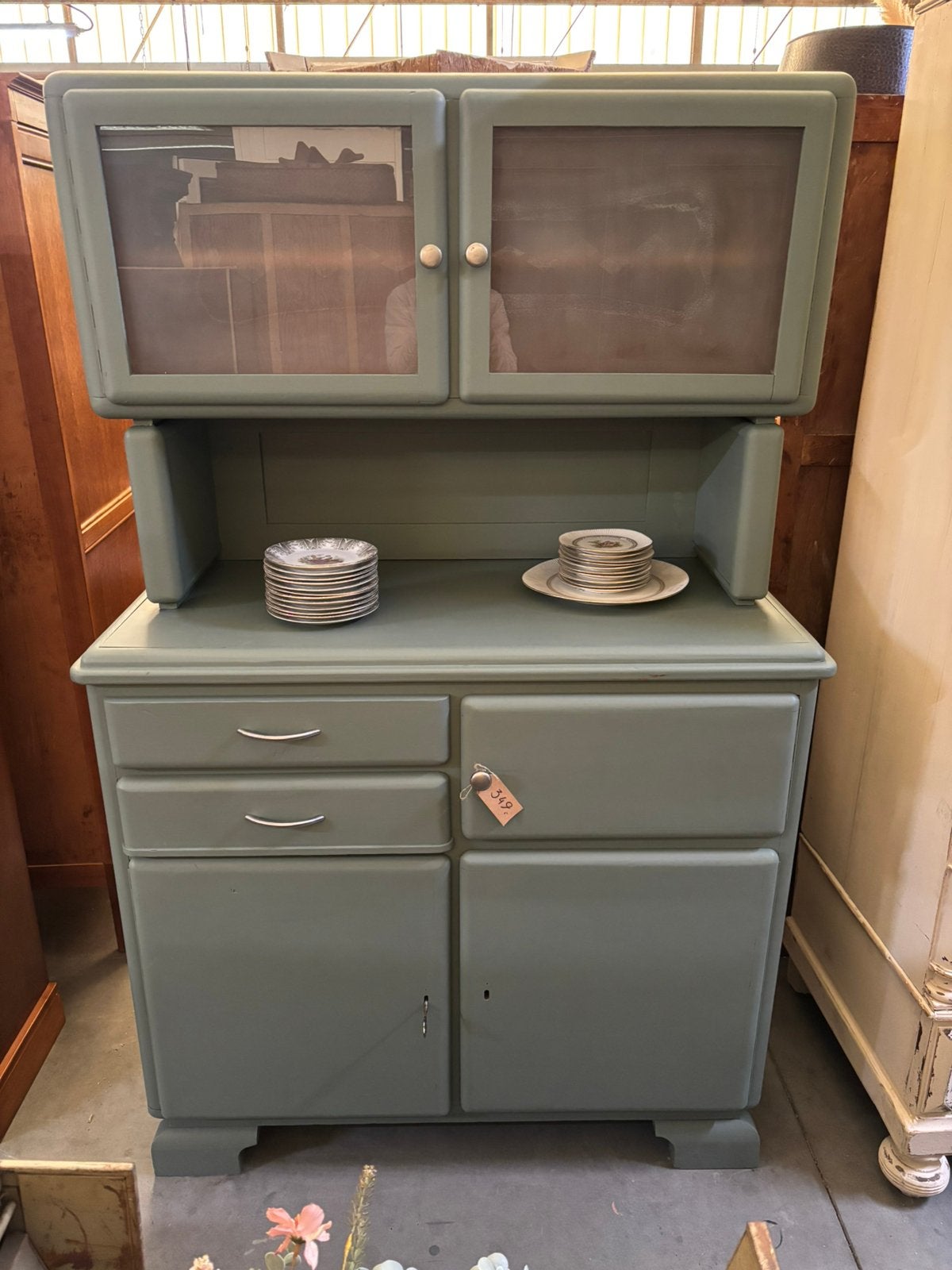 Vintage brocante buffetkast / kast, Ophalen, Huis en Inrichting
