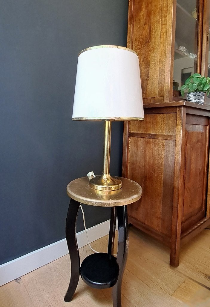 Italiaanse design tafellamp, Jaren 70, Hollywood Regency, Ophalen, Gebruikt, 50 tot 75 cm, Hollywood Regency