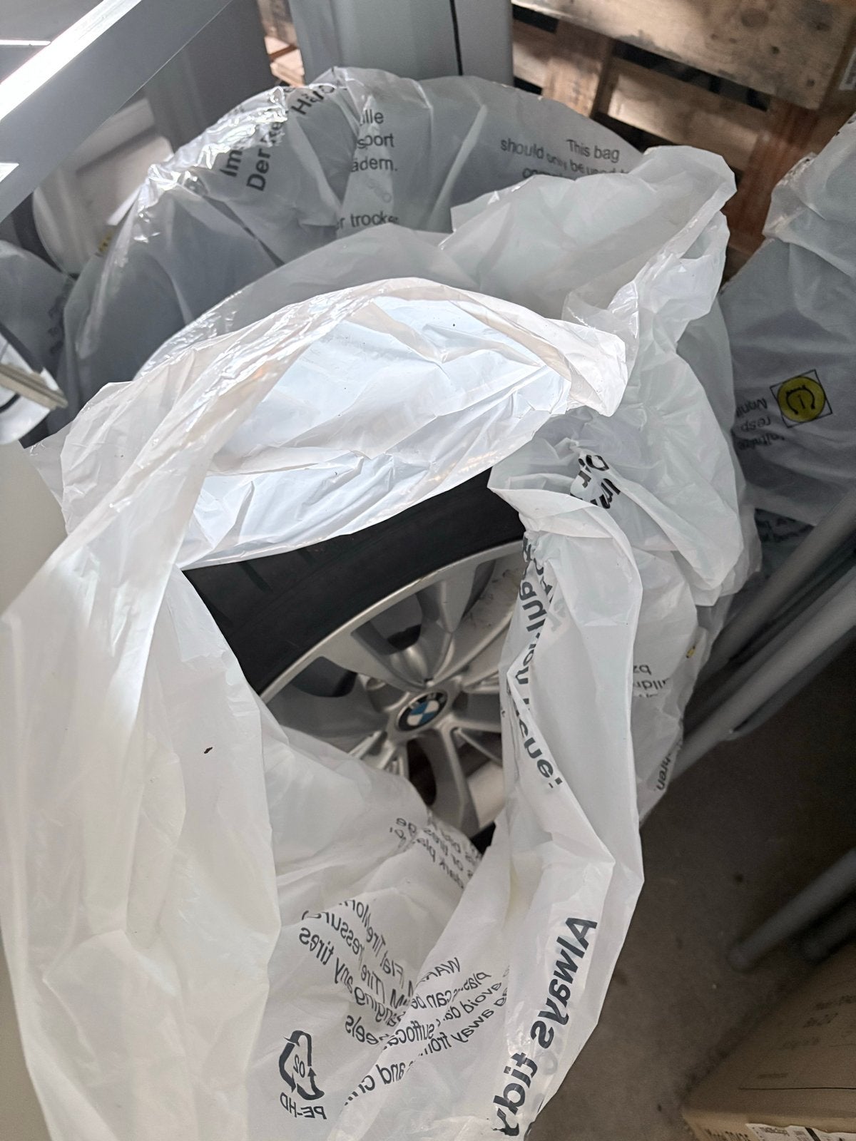 BMW 5 Serie zomer 18 inch Multispaak 619, Auto-onderdelen, Banden en Velgen, Ophalen, 18 inch, Gebruikt, Banden en Velgen