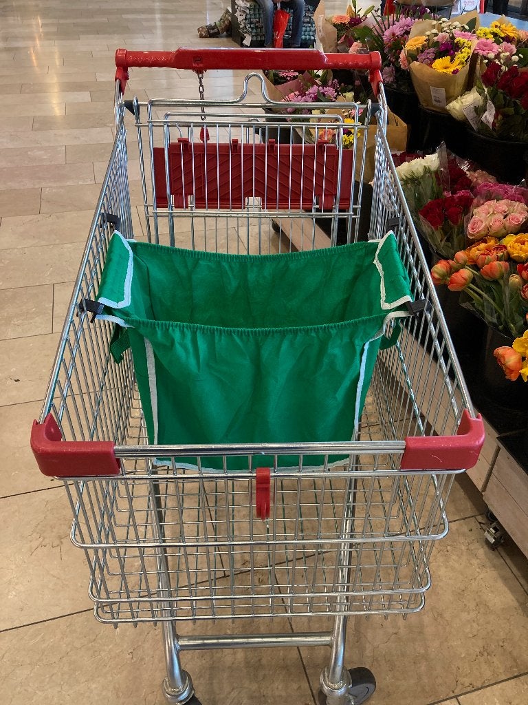 Set van 2 Grab Bag boodschappentas voor winkelwagen, 20 tot 30 cm, Minder dan 40 cm, Minder dan 35 cm, Ophalen of Verzenden