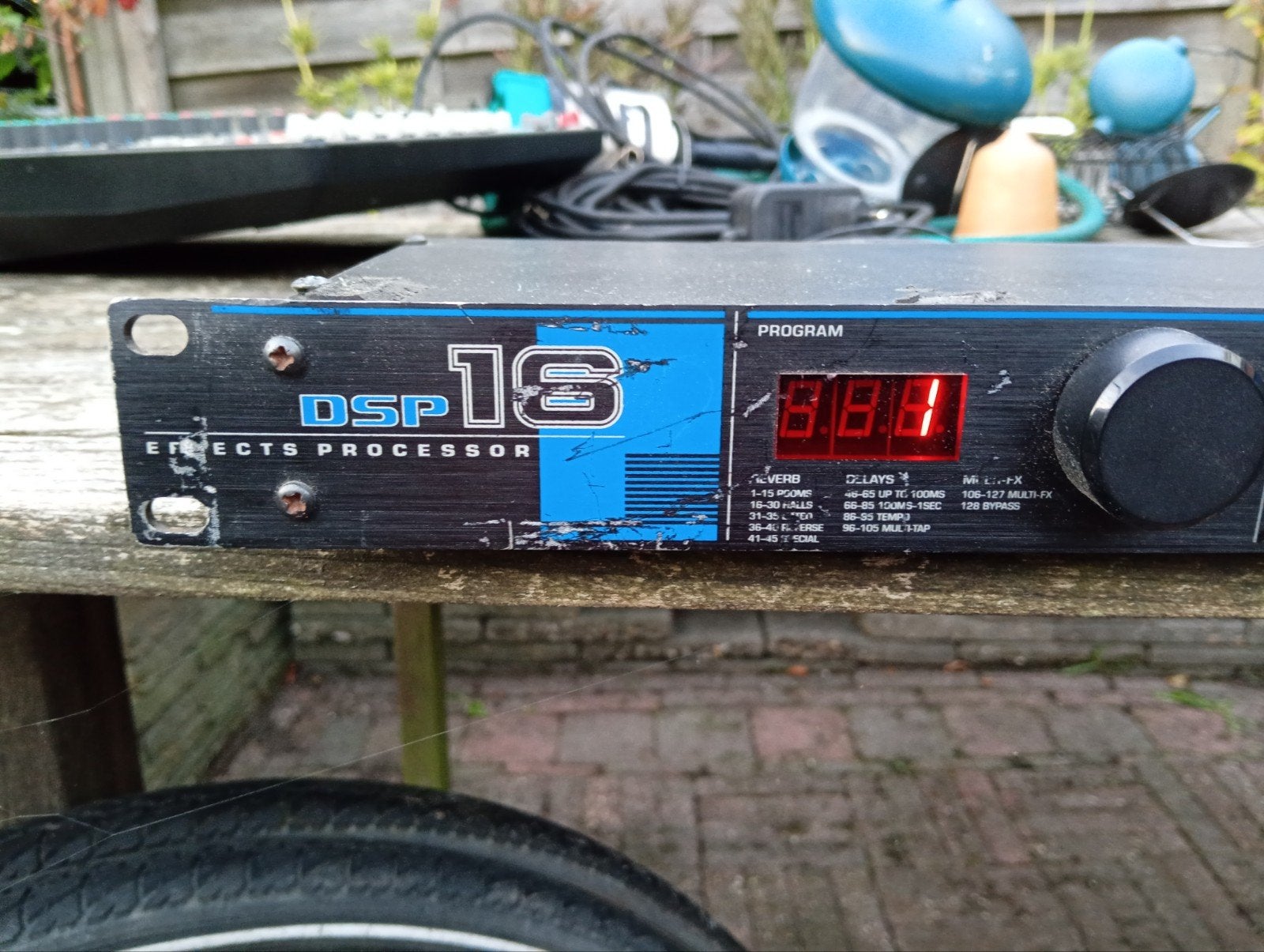 Digitech dsp 16, Ophalen of Verzenden, Gebruikt, Delay of Echo