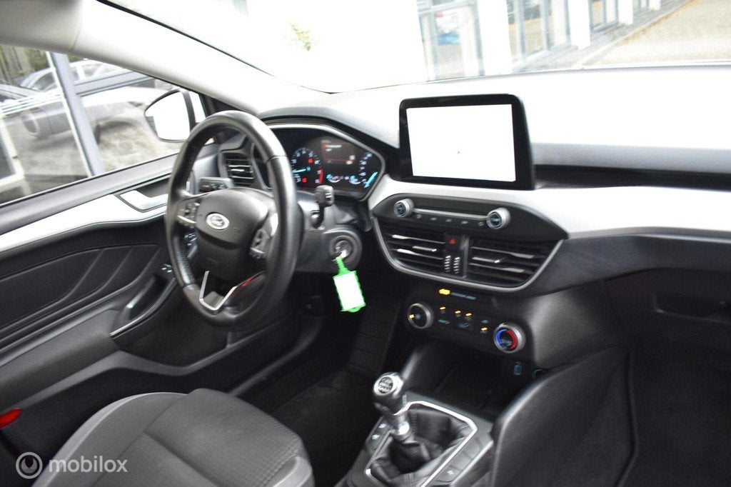 Ford Focus Wagon 1.0 EcoBoost Trekhaak Airco|Camera|LED, Euro 6, 1283 kg, Wit, Origineel Nederlands