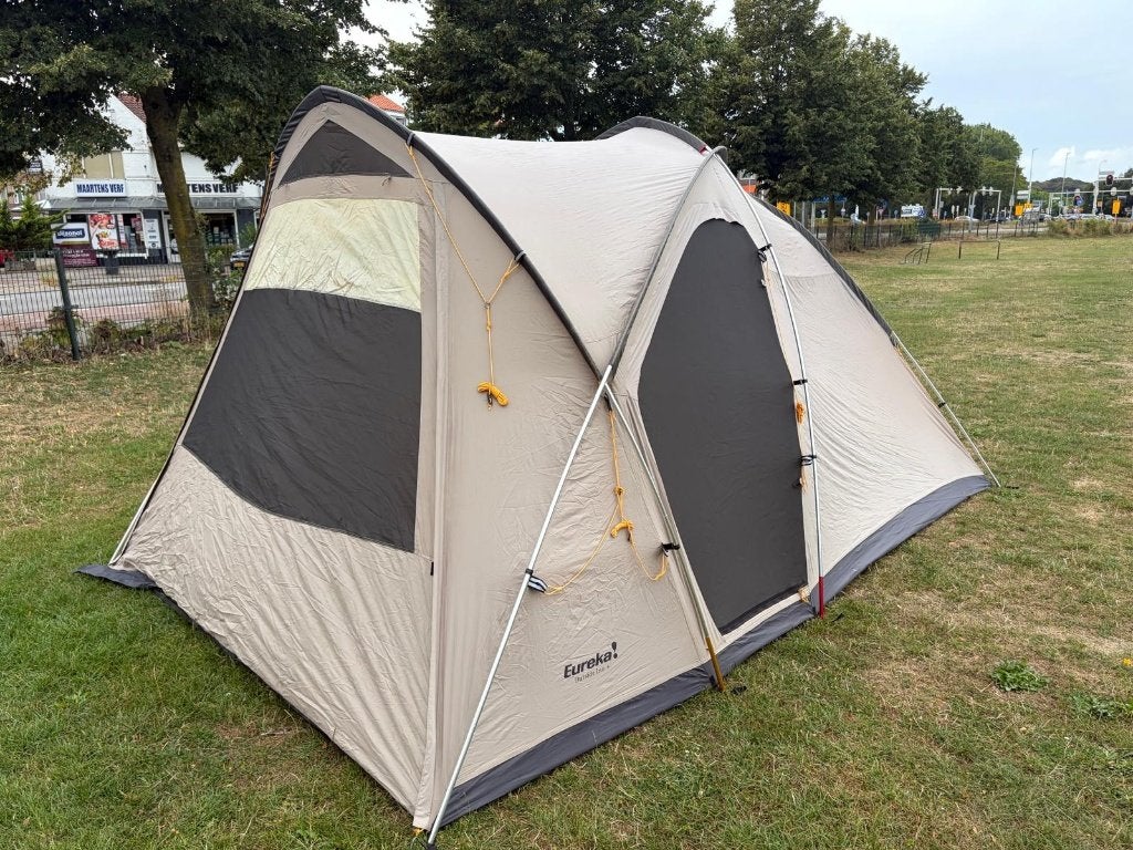 Eureka Outside Inn Plus tent, Caravans en Kamperen, Tenten, Ophalen, Gebruikt, Tot en met 4