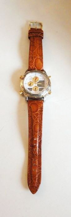 Armband Horloge Accurist Chrono, Sieraden, Tassen en Uiterlijk, Armbanden, Ophalen of Verzenden, Zo goed als nieuw, Overige kleuren