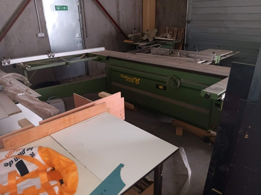 Zaagmachine Robland Z320, Ophalen, 1200 watt of meer, Overige typen, 70 mm of meer