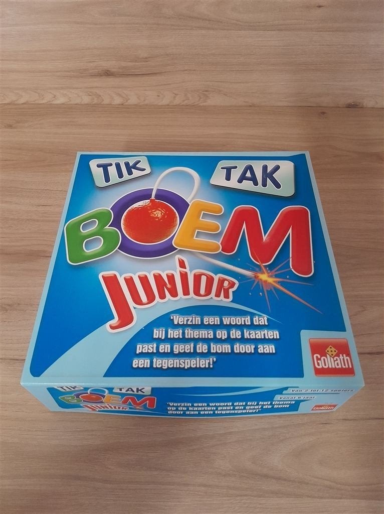 Tik tak boem Junior - s4668, Hobby en Vrije tijd, Verzenden, Zo goed als nieuw