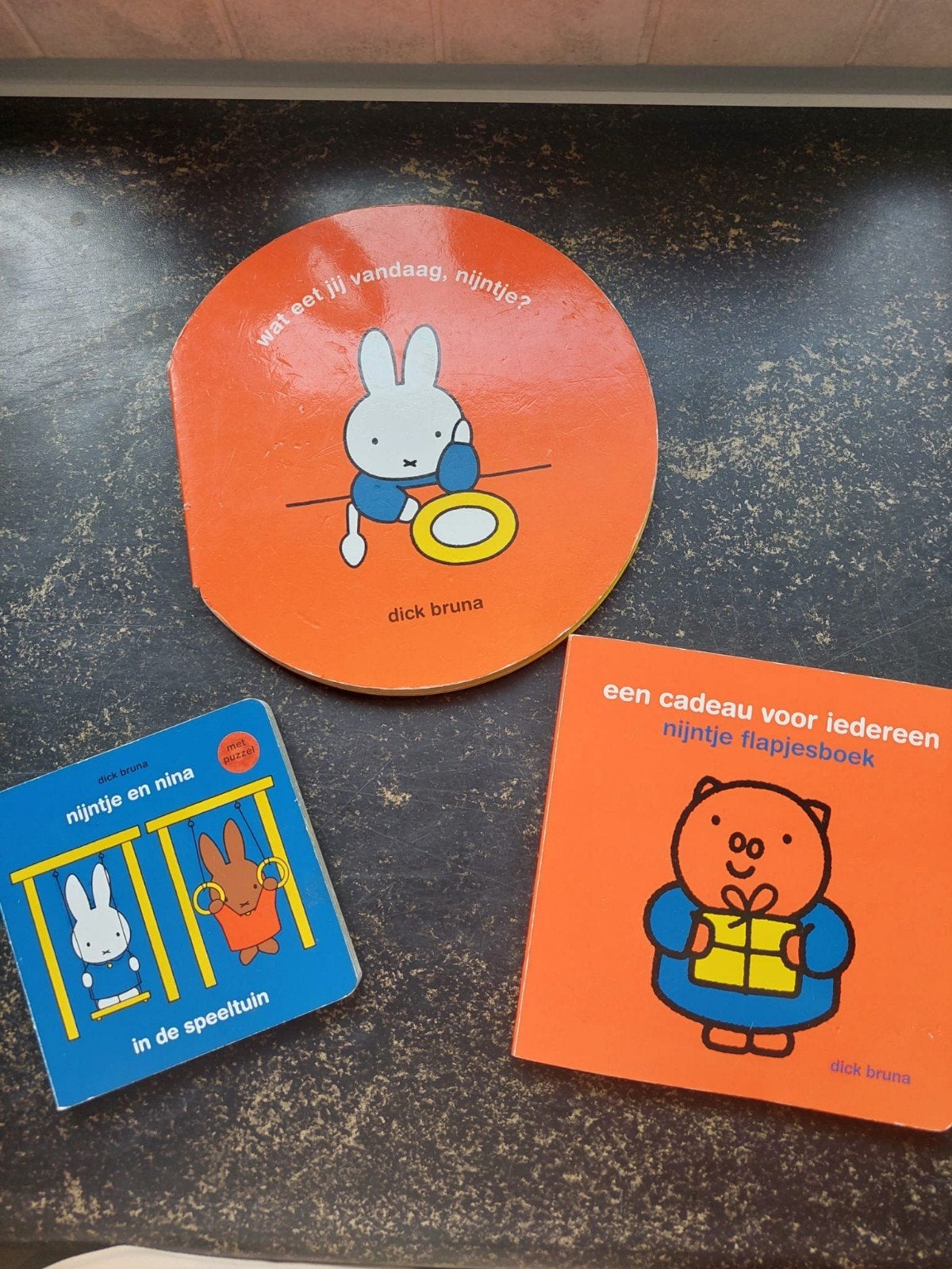 Set van 3 Nijntje boeken van Dick Bruna, Uitklapboek, Fictie algemeen, Jongen of Meisje, Ophalen of Verzenden