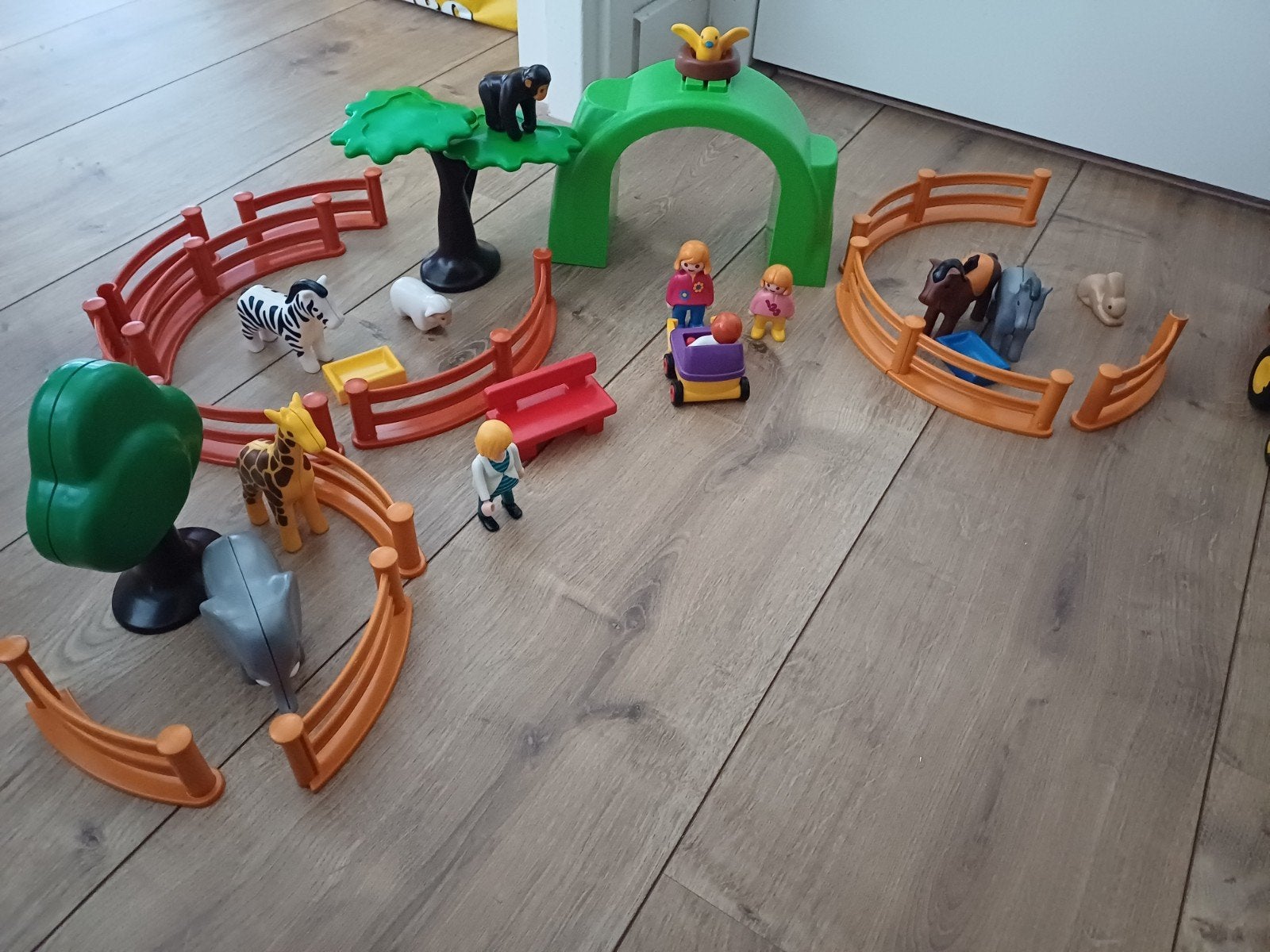playmobil dierentuin, Ophalen, Zo goed als nieuw