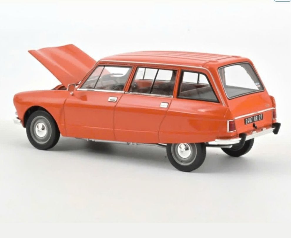 Citroen Ami 8 Break 1975 Oranje schaal 1/18 NOREV R. 181674, Verzenden, Nieuw, Auto, Norev