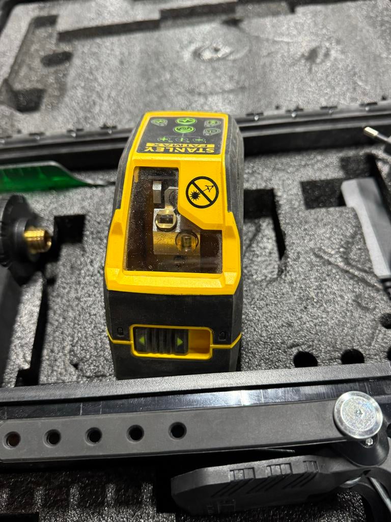 Stanley Fatmax groene laser, Ophalen of Verzenden, Gebruikt, Overige meters
