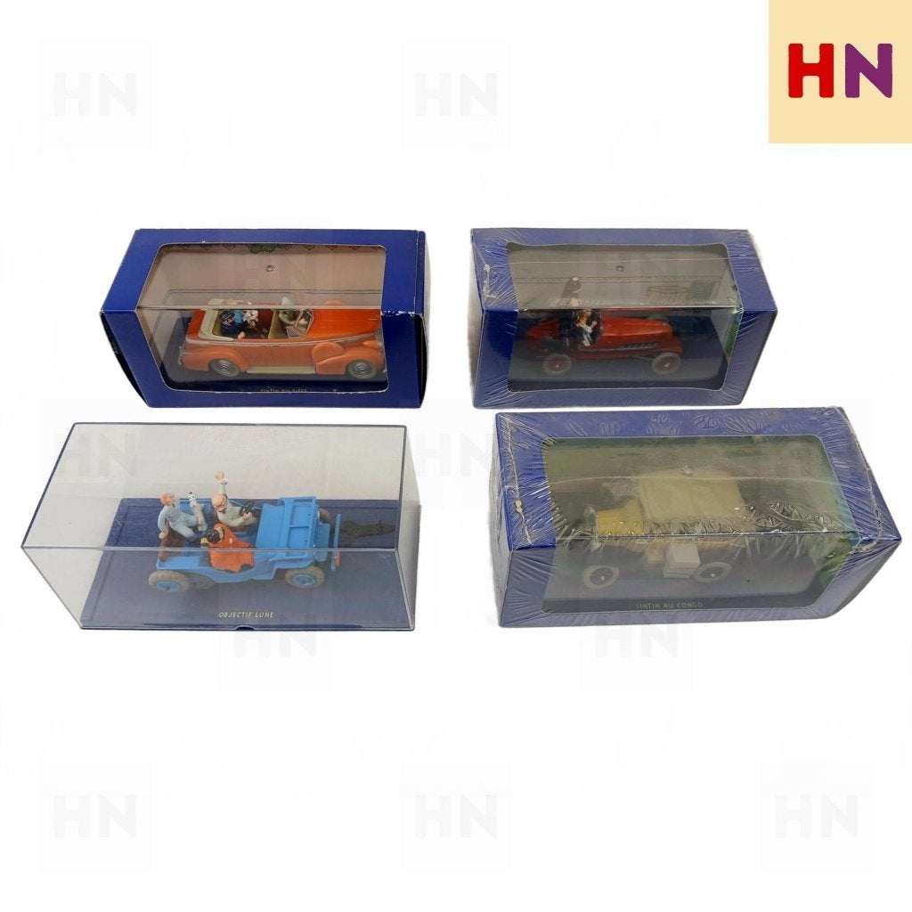 Verzameling Kuifje auto's (Atlas Editions) - Schaal 1:43, Postbus 13, 1000 AA Amsterdam, Beeldje of Figuurtje, Ophalen of Verzenden