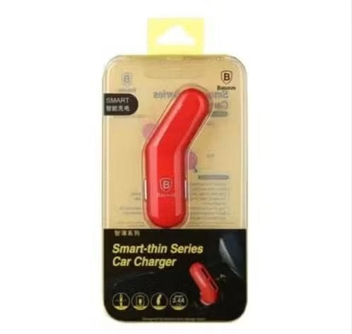 NIEUW! Baseus dual USB autolader 3.4A snelladen 4st €10,99, Ophalen of Verzenden, Nieuw