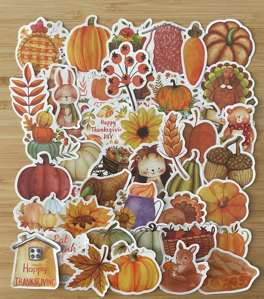 Herfst stickers, Verzenden, Nieuw, Meerdere stickers