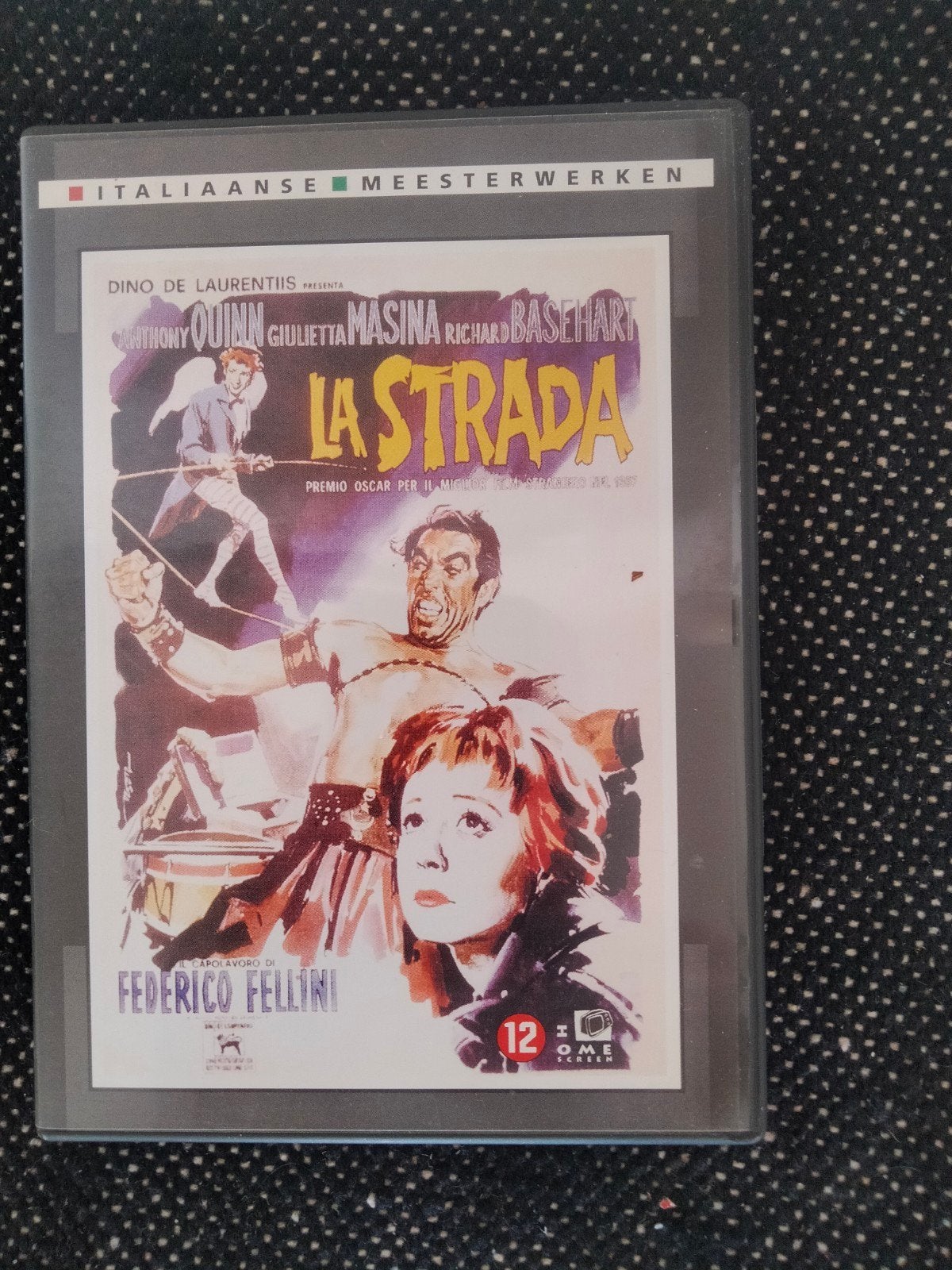 La Strada - Italiaans Meesterwerk van Federico Fellini, Vanaf 12 jaar, Ophalen of Verzenden, Gebruikt, Overige genres