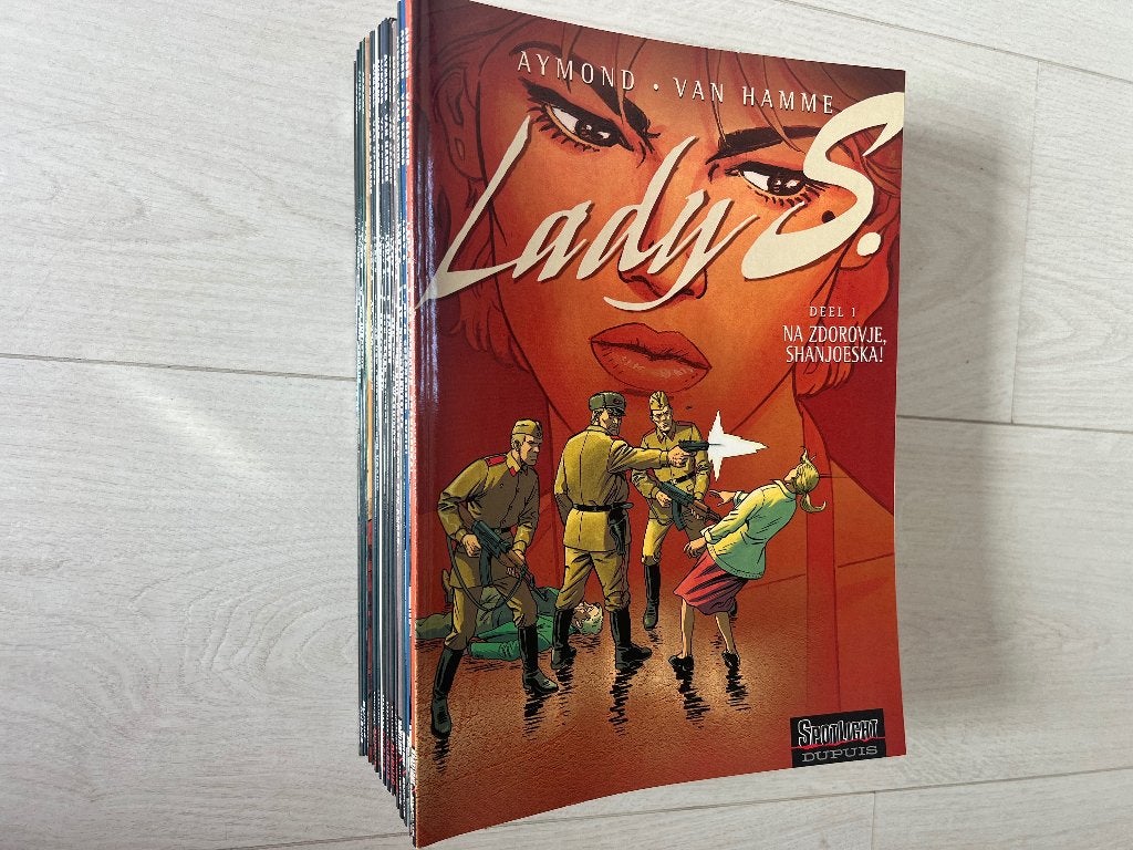 Lady S (G) serie 1 t/m 15, zo goed als nieuw., Boeken, Stripboeken, Meerdere stripboeken, Ophalen of Verzenden, Zo goed als nieuw