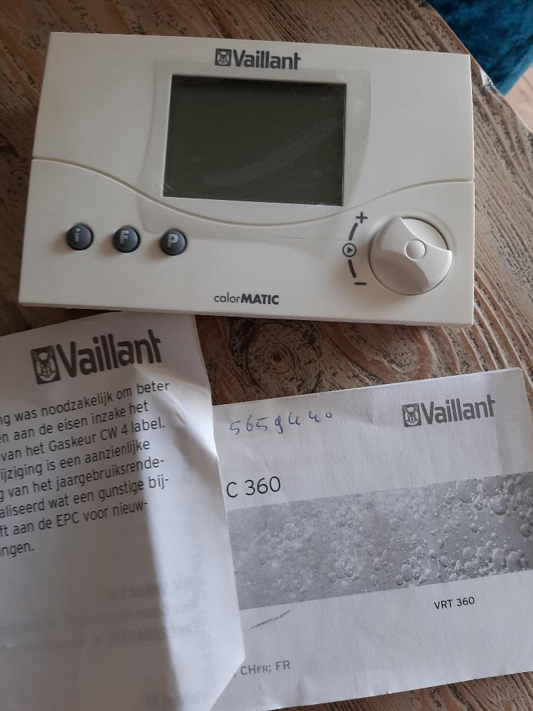 Vaillant thermostaat nieuw, Ophalen of Verzenden, Nieuw, Overige typen