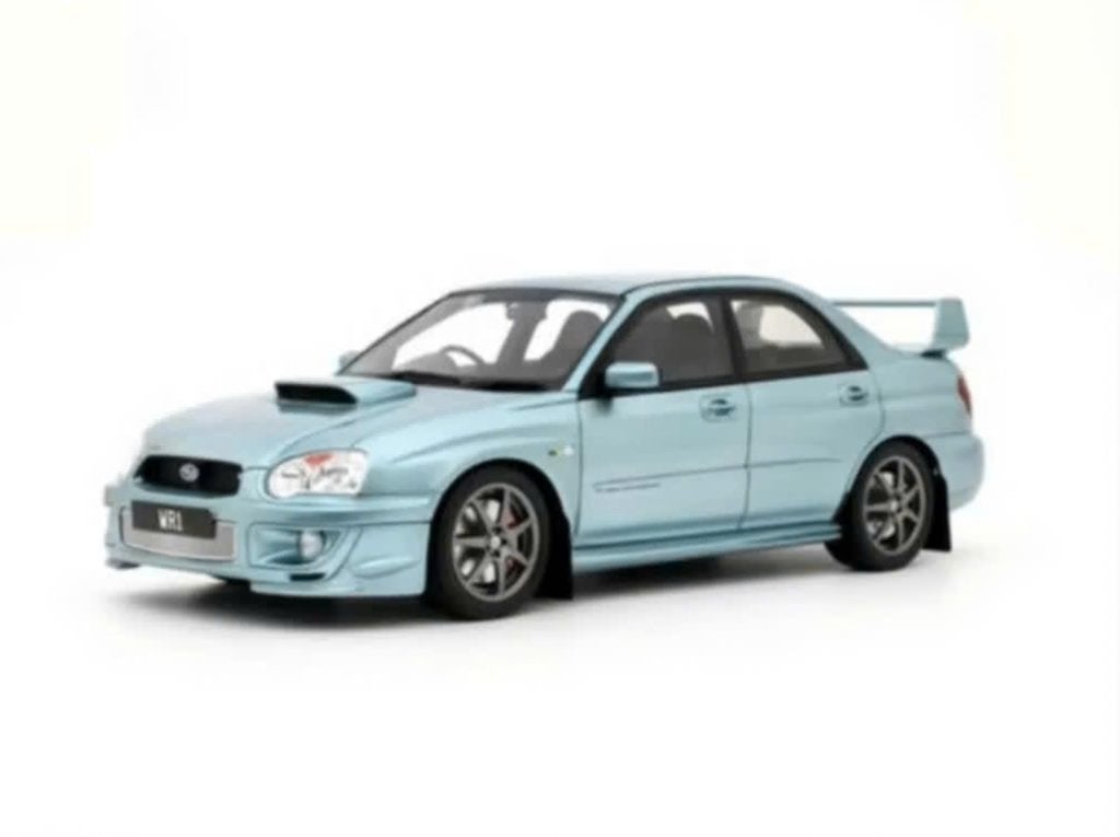 Subaru Impreza WRX Sti WR1 Blauw '03 OTTO MOBILE 1/18 OT1114