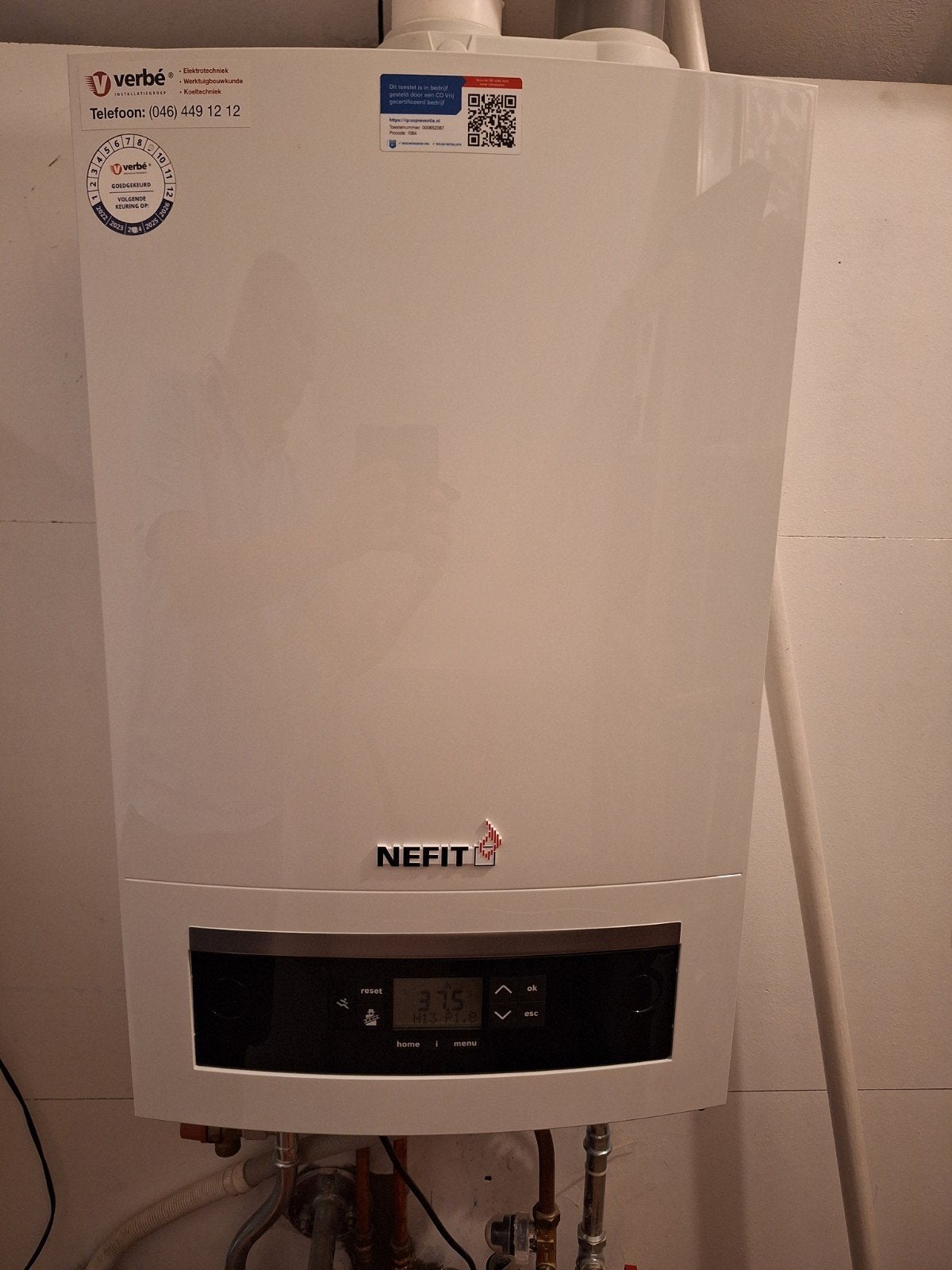 Nefit Trendline HRC25 CW4 II CV-ketel, Doe-het-zelf en Verbouw, Verwarming en Radiatoren, Ophalen, 30 tot 80 cm, Gebruikt, Hoog rendement (Hr)