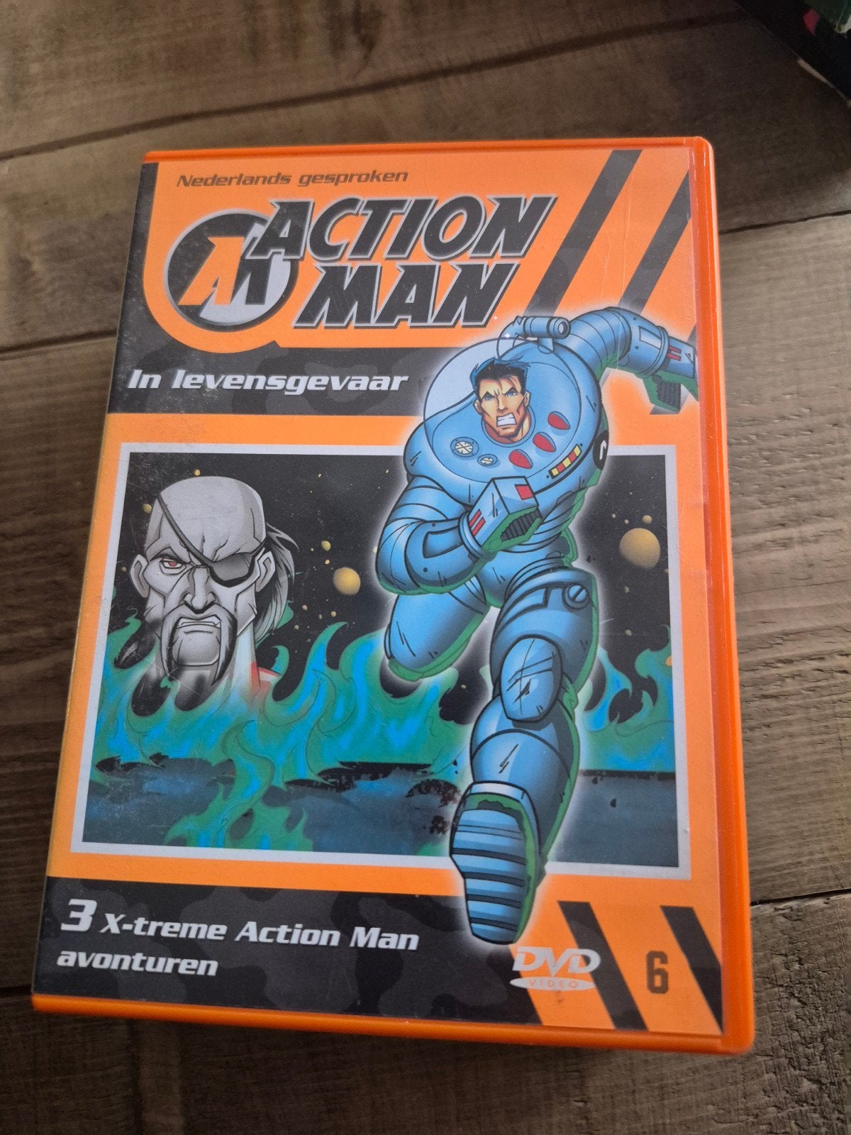 Action Man: In Levensgevaar - 3 X-treme Avonturen DVD, Avontuur, Gebruikt, Alle leeftijden, Film