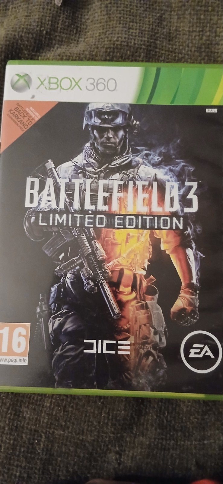 Battlefield 3 Limited Edition Xbox 360, Ophalen