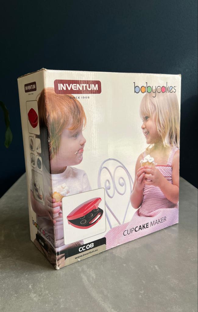 Inventum Babycakes Cupcake Maker CC08 - Nieuw in doos, Ophalen of Verzenden, Nieuw, Cupcakes, Bakvorm