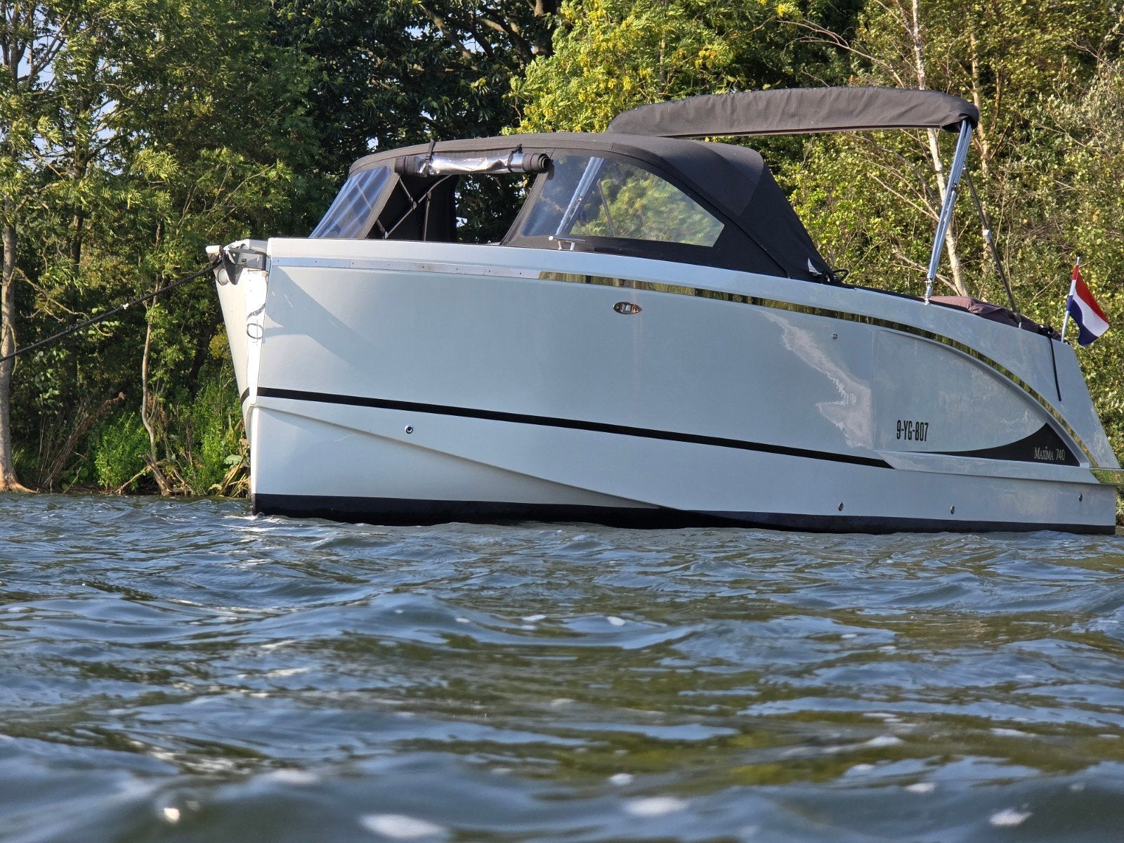 maxima 740  150PK Honda, Ophalen, Zo goed als nieuw, Tender, Kunststof