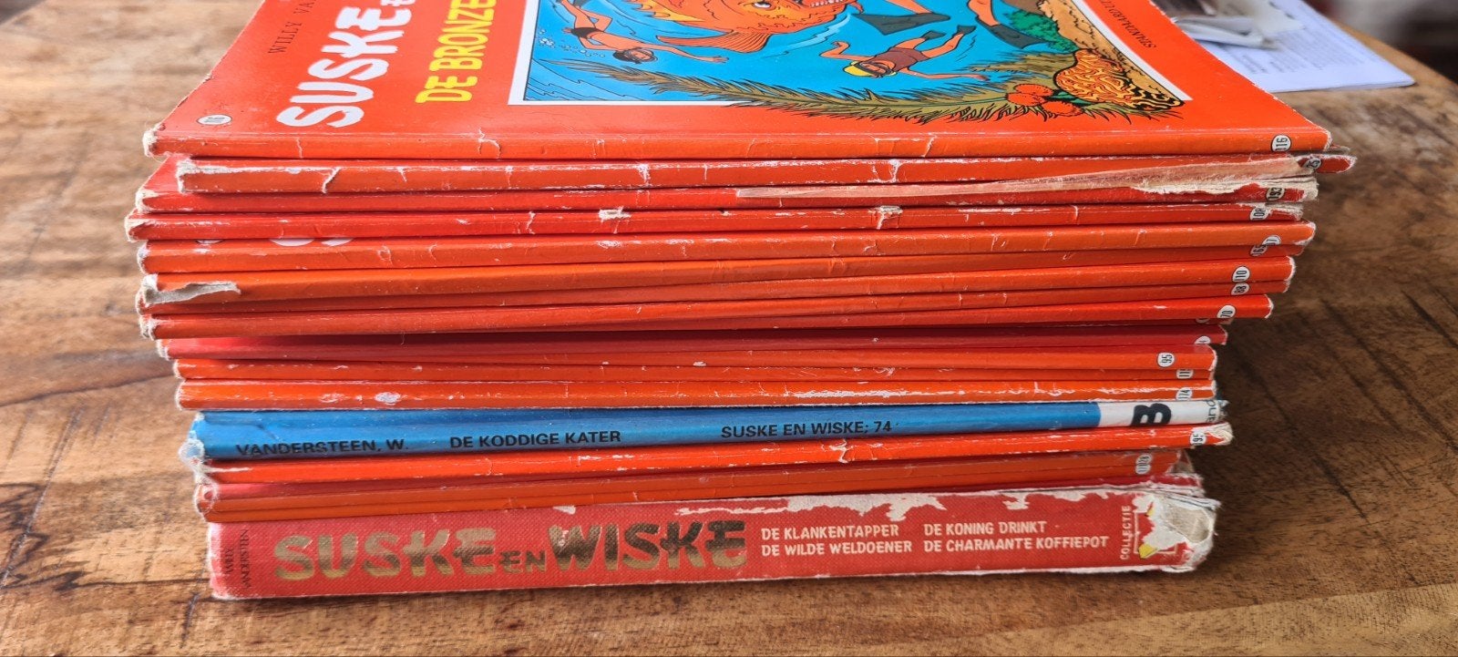 Grote collectie stripboeken, Meerdere stripboeken, Ophalen, Gelezen